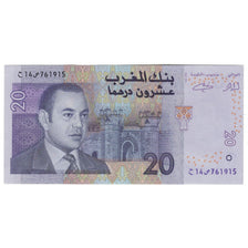 Banknot, Maroko, 20 Dirhams, 2005, KM:68, UNC(65-70)