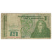 Banknote, Ireland - Republic, 1 Pound, 1989, 1989-02-15, KM:70d, VG(8-10)