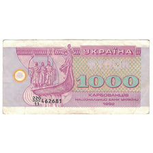 Banknote, Ukraine, 1000 Karbovantsiv, 1992, 1992, KM:91a, EF(40-45)