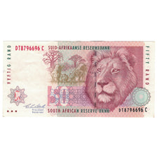 Banknote, South Africa, 50 Rand, KM:125c, AU(55-58)