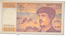 Billet, France, 20 Francs, 20 F 1980-1997 ''Debussy'', 1980, NEUF, Fayette:66.1