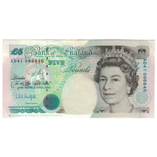 Banconote, Gran Bretagna, 5 Pounds, 1990, KM:382a, SPL-