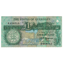 Billete, 1 Pound, Guernsey, KM:48b, MBC