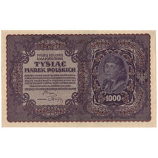 Nota, Polónia, 1000 Marek, 1919, 1919-08-23, KM:29, UNC(63)