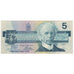 Banconote, Canada, 5 Dollars, 1986, KM:95a2, SPL