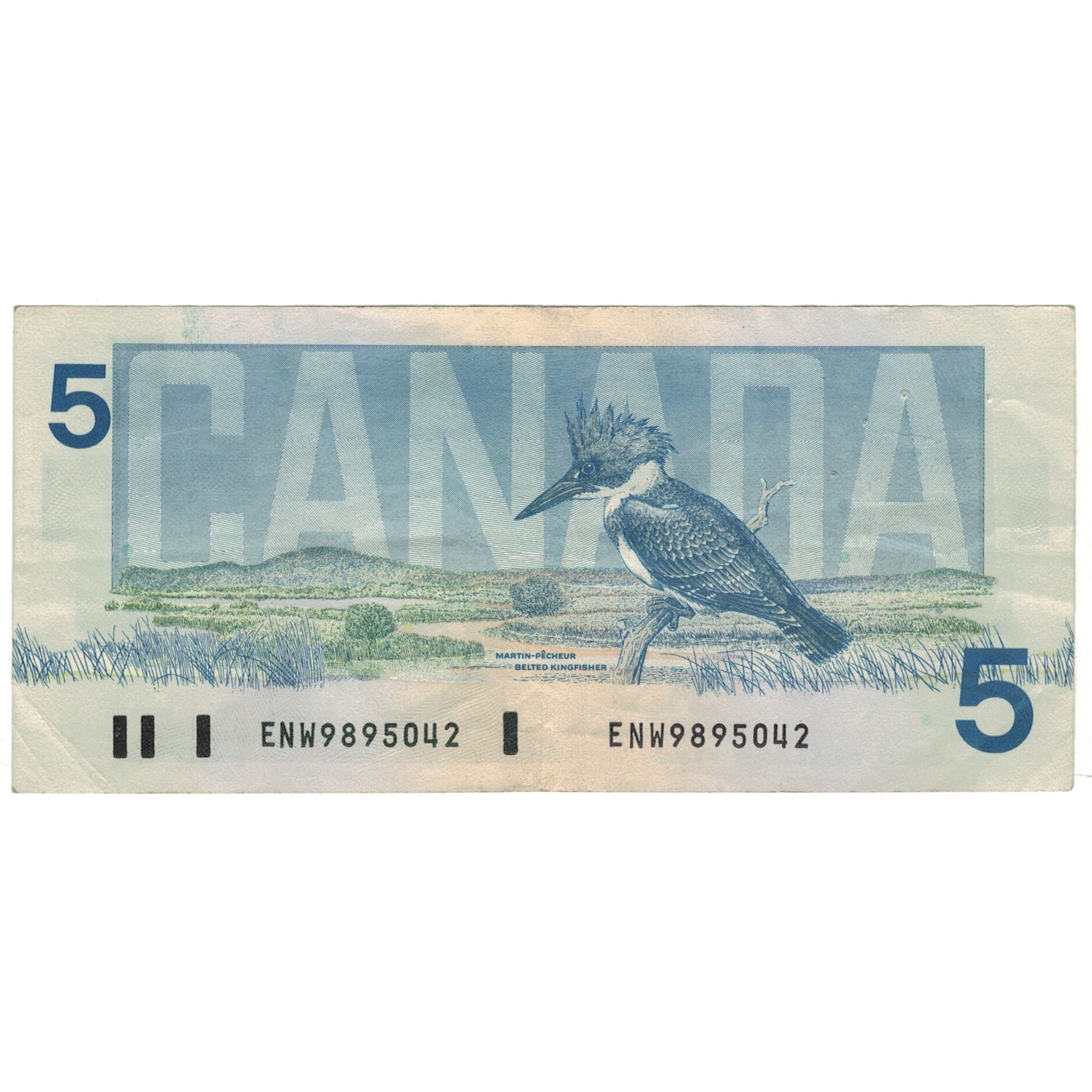 Nota, Canadá, 5 Dollars, 1986, KM:95a2, UNC(63)