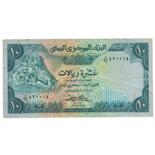 Banknote, Yemen Arab Republic, 10 Rials, 1981, KM:18a, EF(40-45)