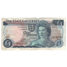 Geldschein, Jersey, 1 Pound, Undated (1976-1988), KM:11a, SS