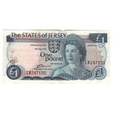 Banknote, Jersey, 1 Pound, Undated (1976-1988), KM:11a, AU(55-58)