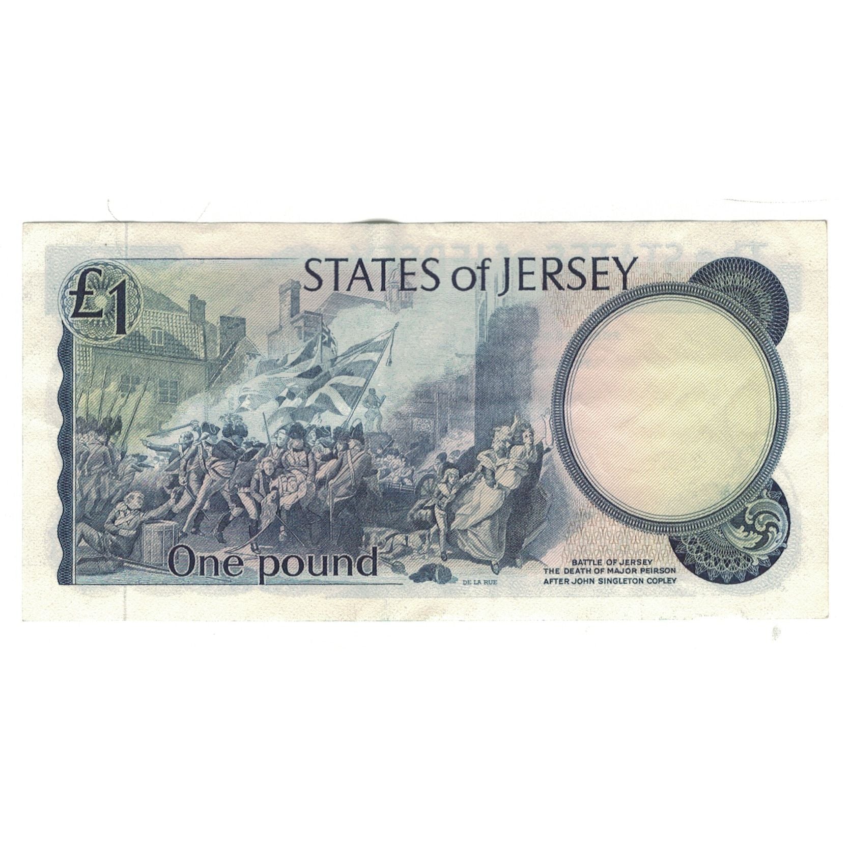 Banknote, Jersey, 1 Pound, Undated (1976-1988), KM:11a, AU(55-58)