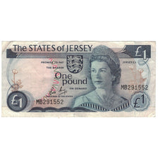 Banknote, Jersey, 1 Pound, Undated (1976-1988), KM:11a, EF(40-45)