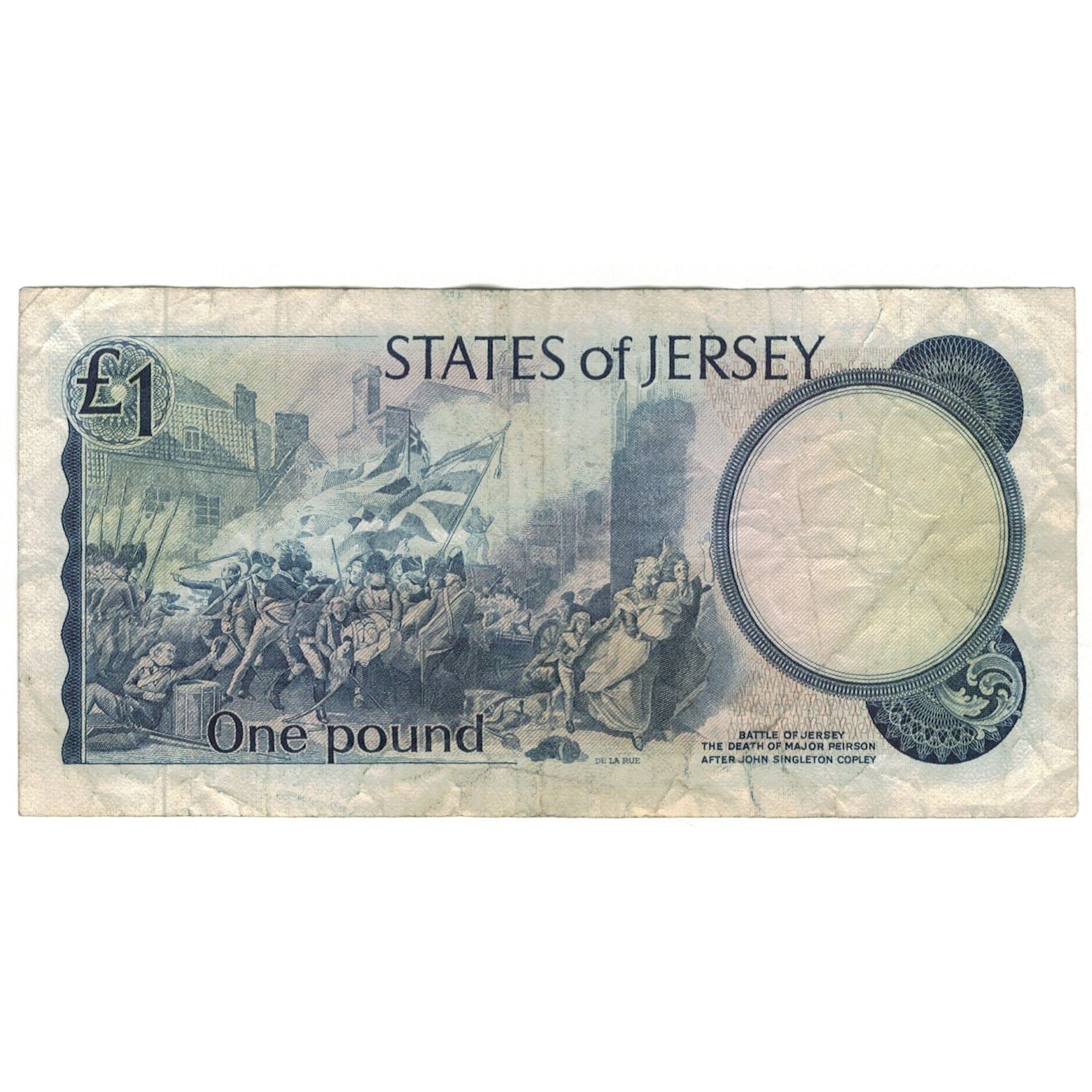 Banknote, Jersey, 1 Pound, Undated (1976-1988), KM:11a, VF(20-25)