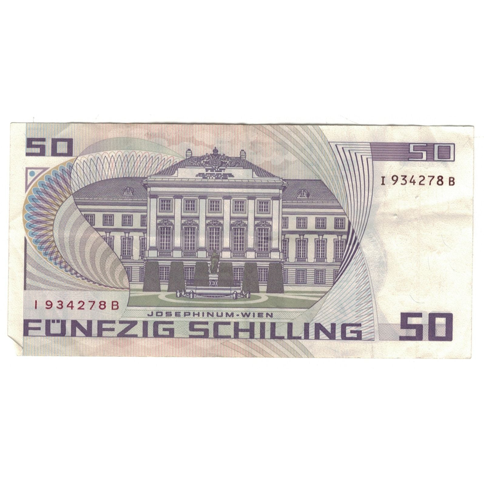 Banknote, Austria, 50 Schilling, 1986, 1986-01-02, KM:149, EF(40-45)