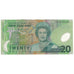 Banknote, New Zealand, 20 Dollars, 1999-2005, KM:187a, EF(40-45)