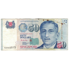 Banknote, Singapore, 50 Dollars, KM:49, EF(40-45)