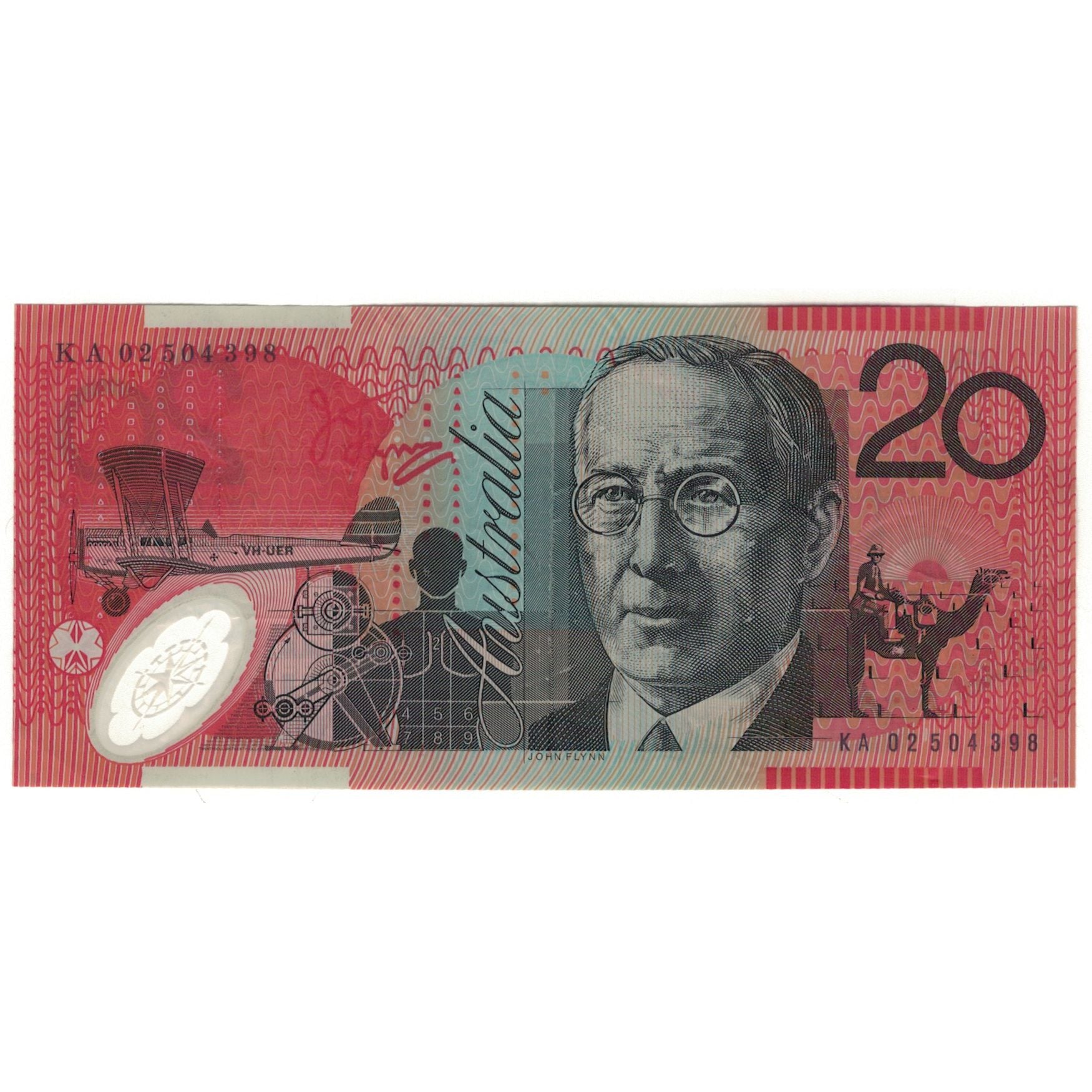Geldschein, Australien, 20 Dollars, 1994-2001, KM:53b, VZ