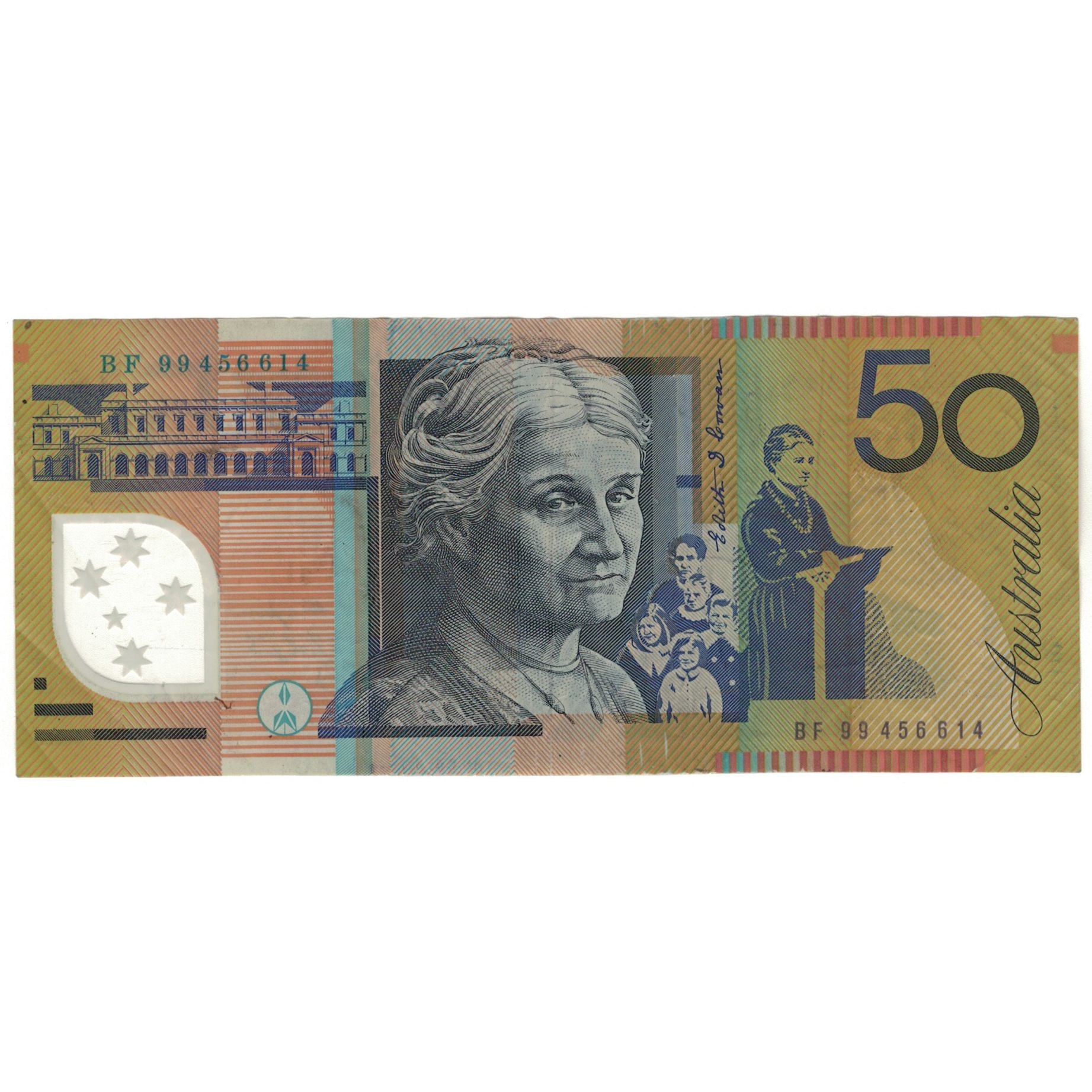 Banknote, Australia, 50 Dollars, Undated (1995-2001), KM:54b, EF(40-45)