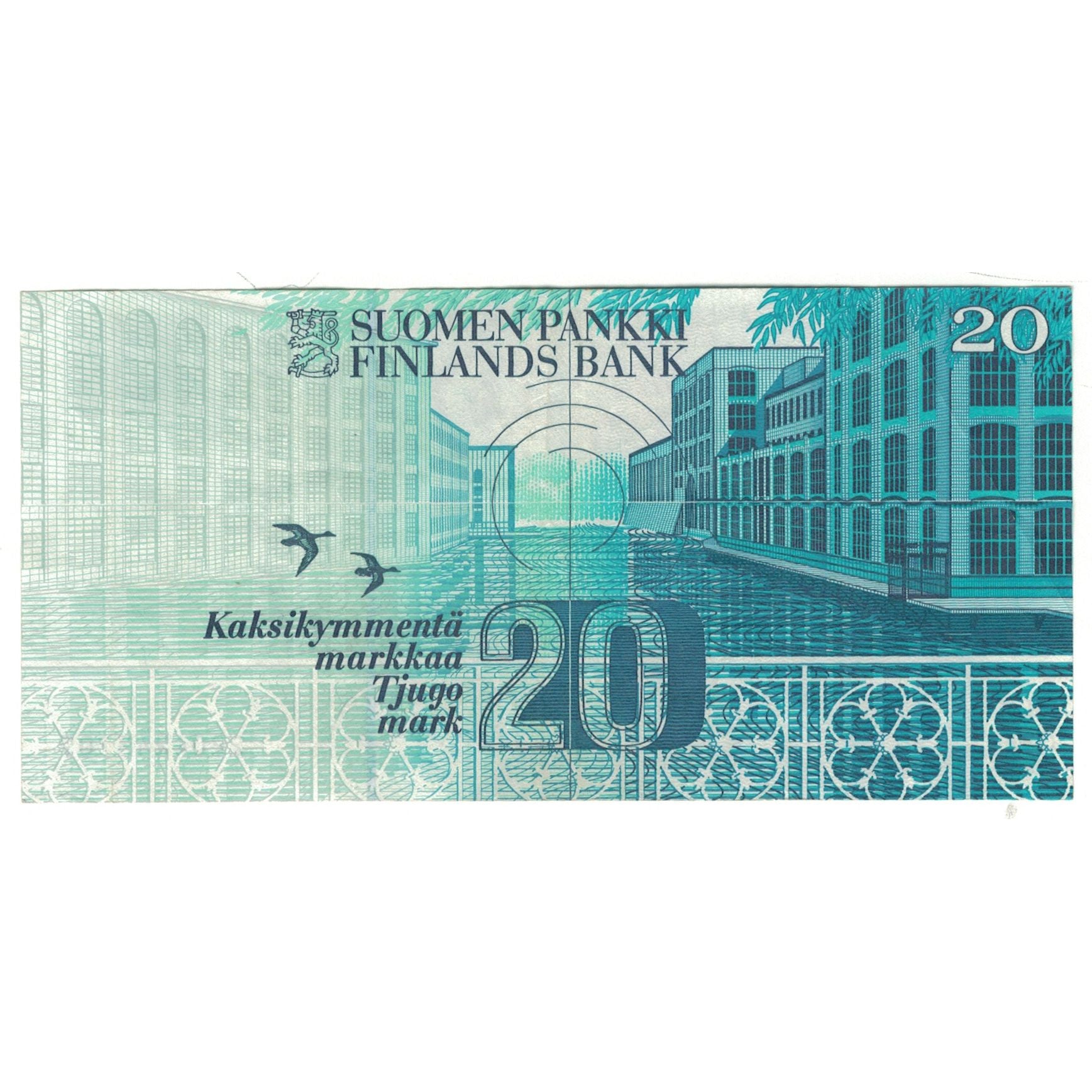 Banknote, Finland, 20 Markkaa, 1993, 1993, KM:123, VF(20-25)