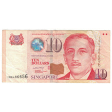 Banknot, Singapur, 10 Dollars, KM:40, EF(40-45)