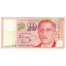 Geldschein, Singapur, 10 Dollars, KM:40, UNZ-