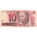 Banknote, Brazil, 10 Reais, KM:245Ag, EF(40-45)
