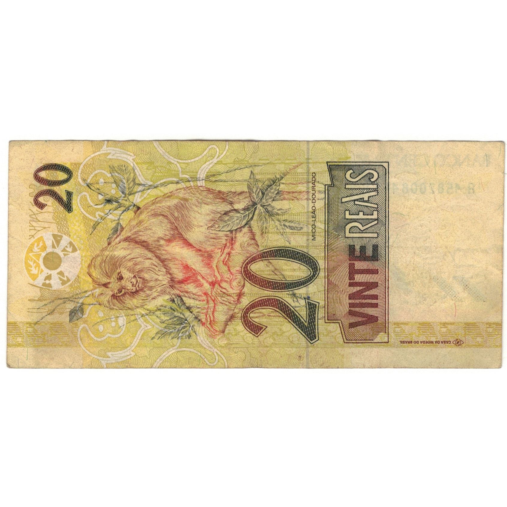 Billet, Brésil, 20 Reais, KM:250c, TB