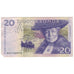 Banknote, Sweden, 20 Kronor, 1992, 1992, KM:63c, VG(8-10)