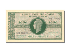 France, 1000 Francs, 1943-1945 Marianne, 1945, KM #107, UNC(65-70), 79E,...