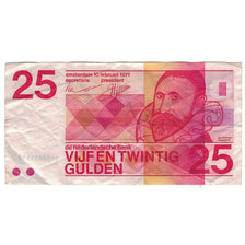 Billet, Pays-Bas, 25 Gulden, 1971, 1971-02-10, KM:92b, TB