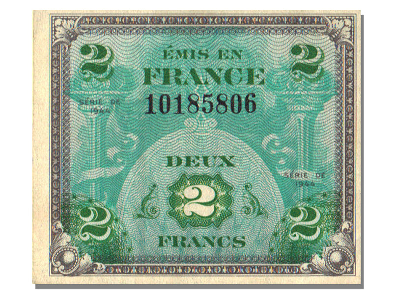 FRANCE 2 Francs 1944 KM #114a UNC(60-62) – Numiscorner.com