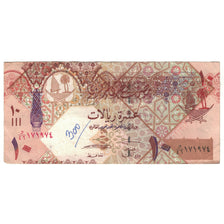 Banknote, Qatar, 10 Riyals, KM:22, VF(20-25)