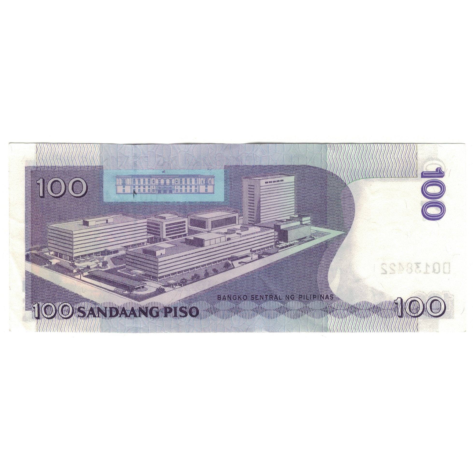 Banknote, Philippines, 100 Piso, 2011, 2011, KM:212a, AU(55-58)