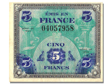 FRANCE, 5 Francs, 1944, KM #115a, AU(50-53)