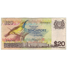 Banknote, Singapore, 20 Dollars, 1979, KM:12, VF(20-25)