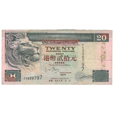 Billet, Hong Kong, 20 Dollars, 1999-01-01, KM:201d, TTB