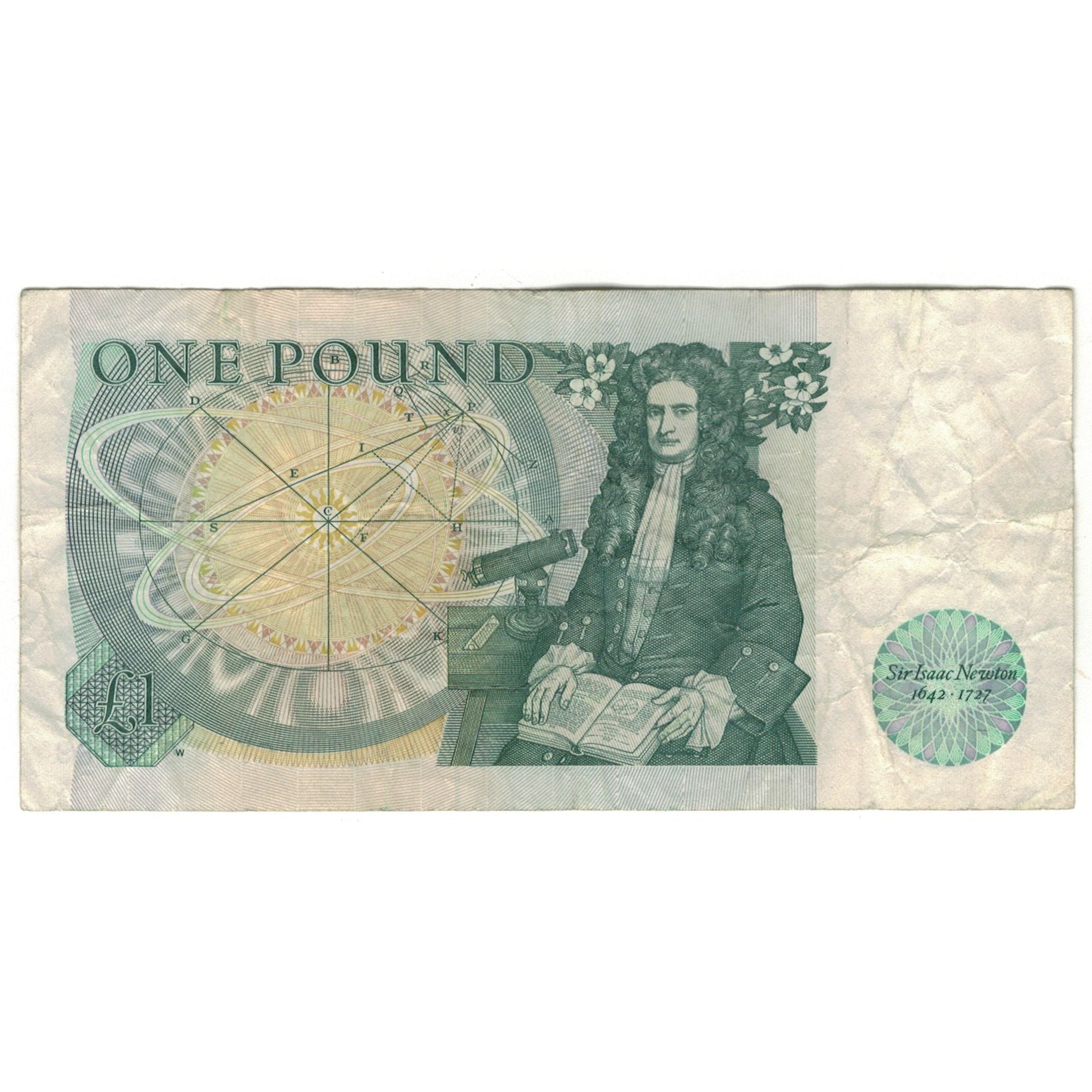 Banknote, Great Britain, 1 Pound, Undated (1978-84), KM:377b, VF(20-25)