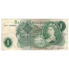 Banknote, Great Britain, 1 Pound, Undated (1960-78), KM:374g, VF(20-25)
