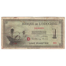 Banknote, FRENCH INDO-CHINA, 1 Piastre, KM:76b, VG(8-10)