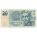 Banknote, Czech Republic, 20 Korun, 1994, KM:10a, VF(20-25)