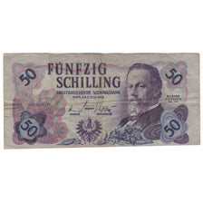 Banknote, Austria, 50 Schilling, 1962, 1962-07-02, KM:137a, VF(20-25)