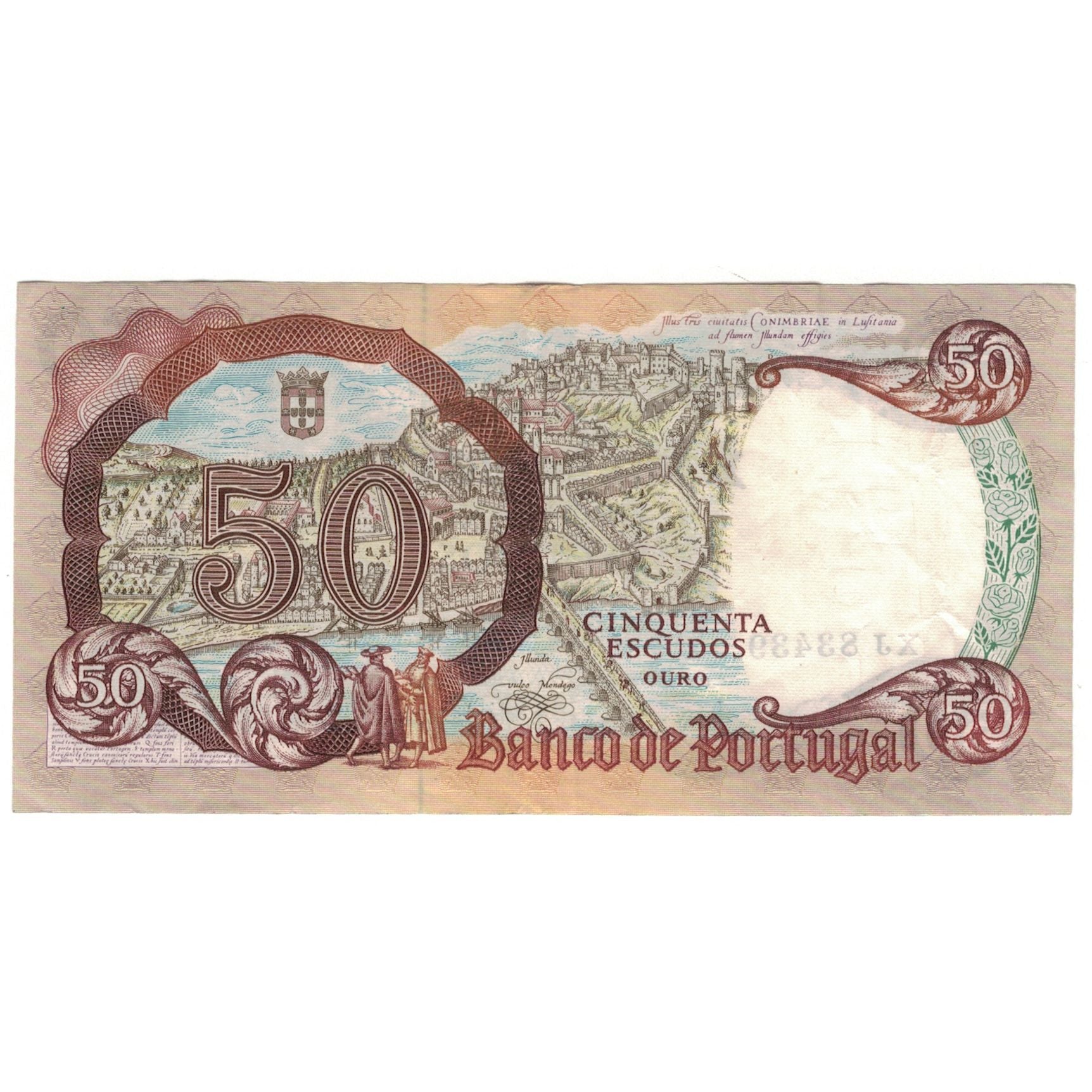 Banknote, Portugal, 50 Escudos, 1964, 1964-02-28, KM:168, EF(40-45)