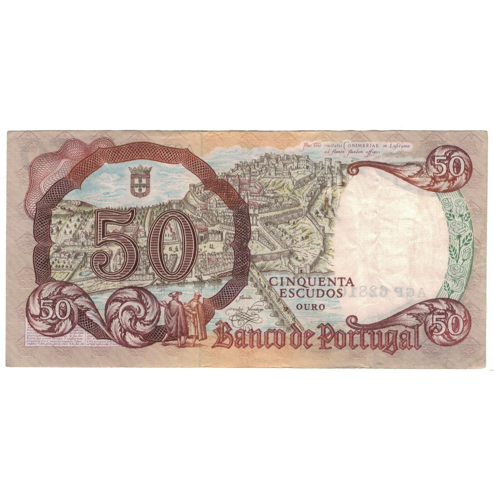 Banknote, Portugal, 50 Escudos, 1964, 1964-02-28, KM:168, EF(40-45)