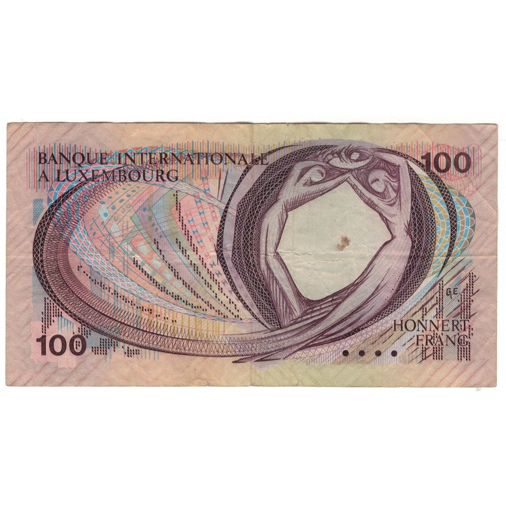 Banknote, Luxembourg, 100 Francs, 1981, 1981-03-08, KM:14A, VF(20-25)