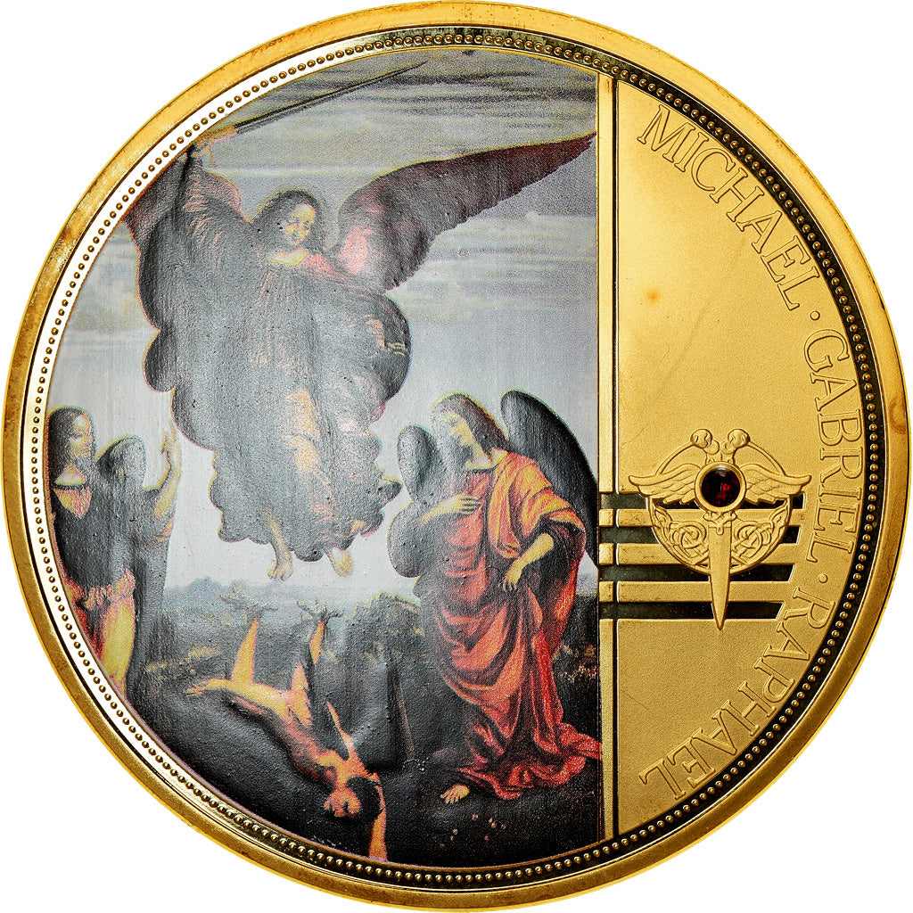 France, Médaille, Les Archanges, Michael, Gabriel, Raphael, Religions &