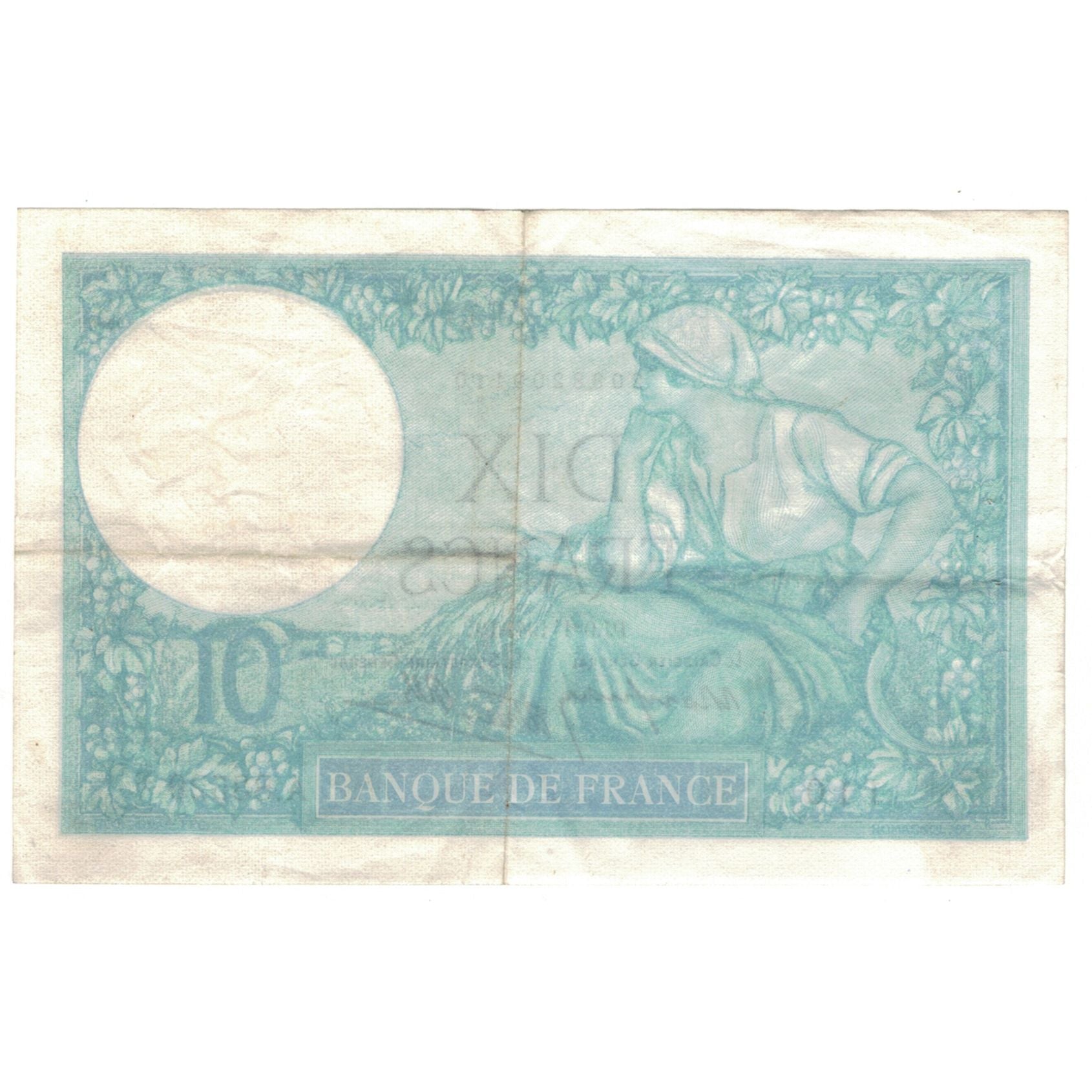 Francia, 10 Francs, Minerve, 1941, A.83529, BB, Fayette:7.27, KM:84