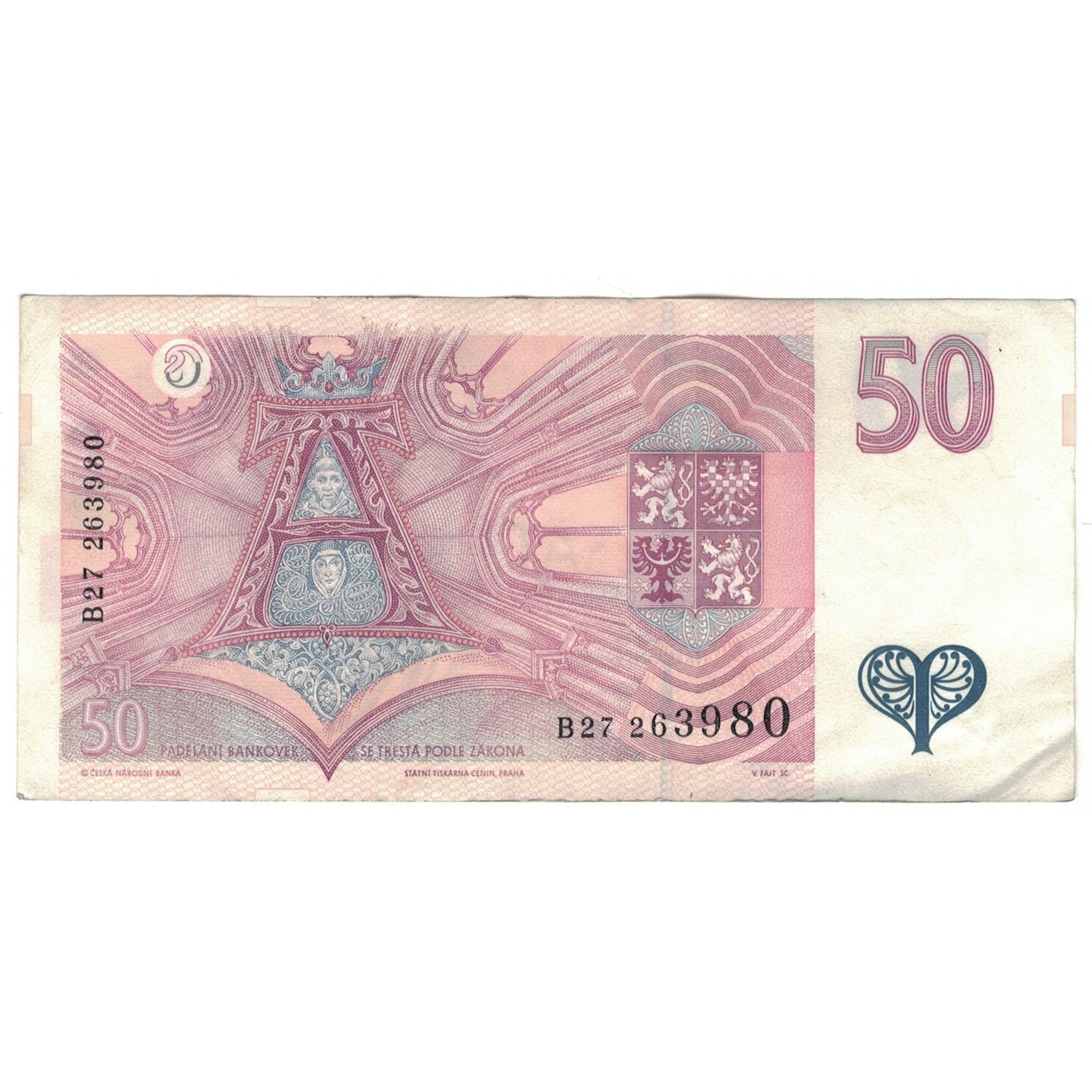 Banknote, Czech Republic, 50 Korun, 1994, KM:17, EF(40-45)