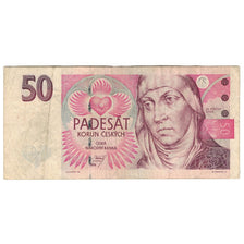 Banknote, Czech Republic, 50 Korun, 1994, KM:17, VF(20-25)
