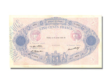 France, 500 Francs, 500 F 1888-1940 ''Bleu et Rose'', 1930, KM #66l,...