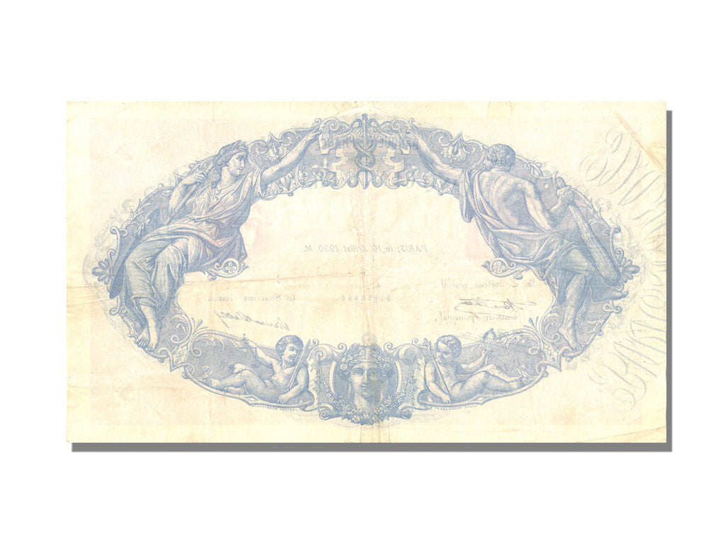 France, 500 Francs, 500 F 1888-1940 ''Bleu et Rose'', 1930, KM #66l,...