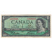 Geldschein, Kanada, 1 Dollar, 1954, KM:74a, SS